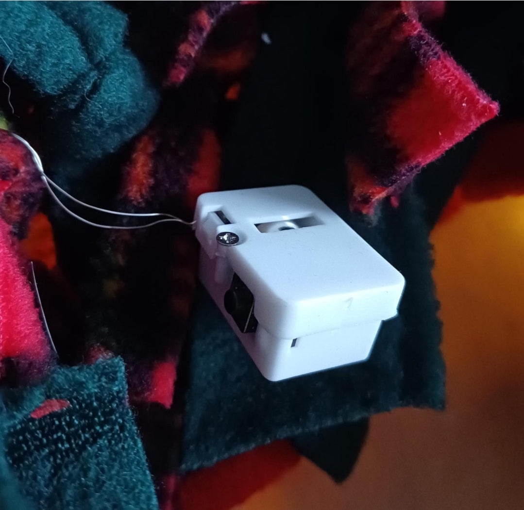 Fleece Christmas Wreath