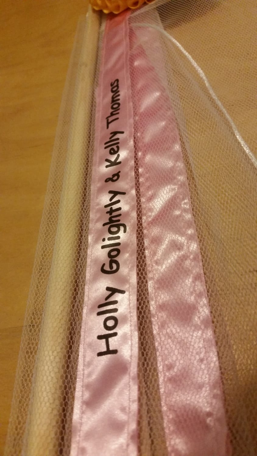 Personalised Handmade Rosette Hanger
