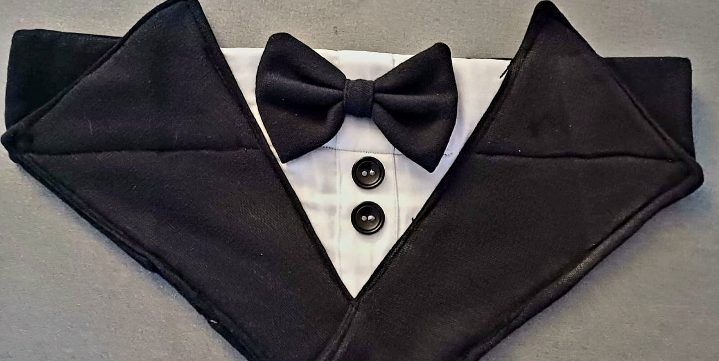 Wedding Tuxedo Bandana
