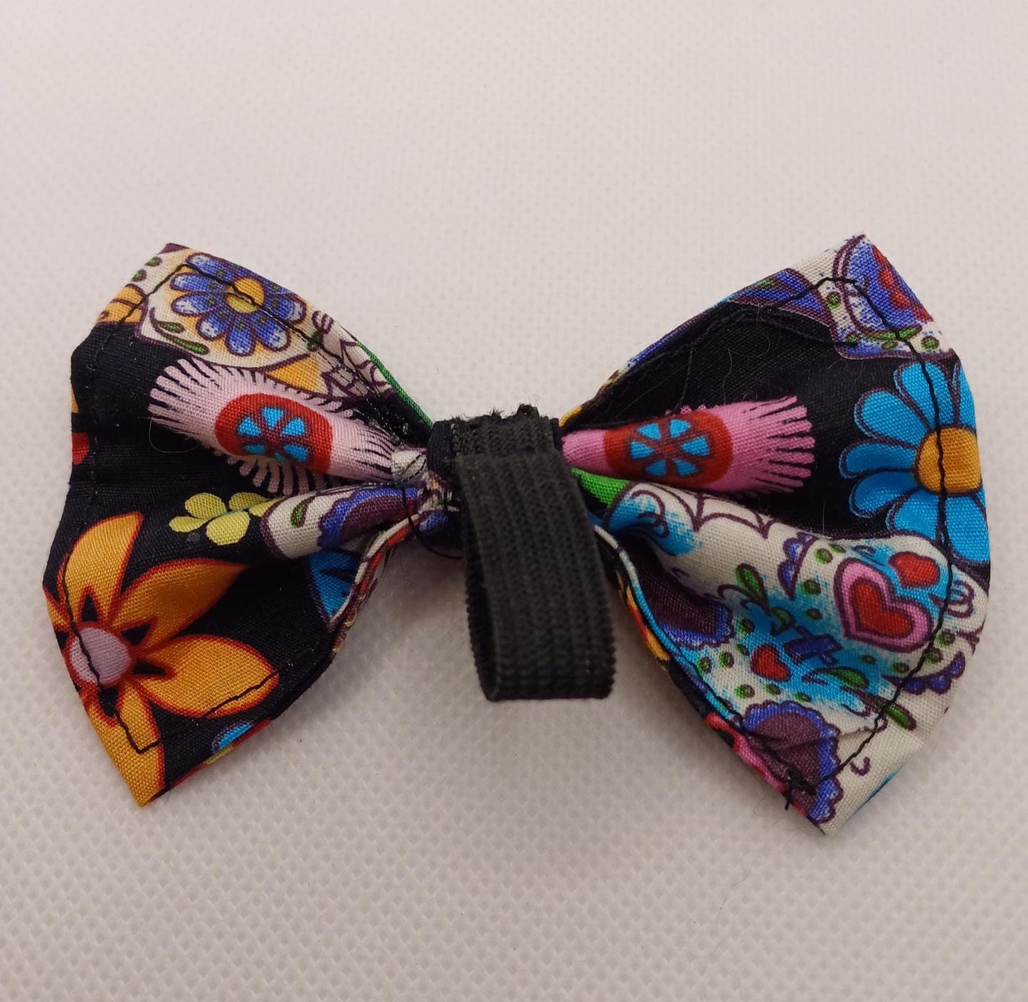 Day-of-the-Dead Bow Tie