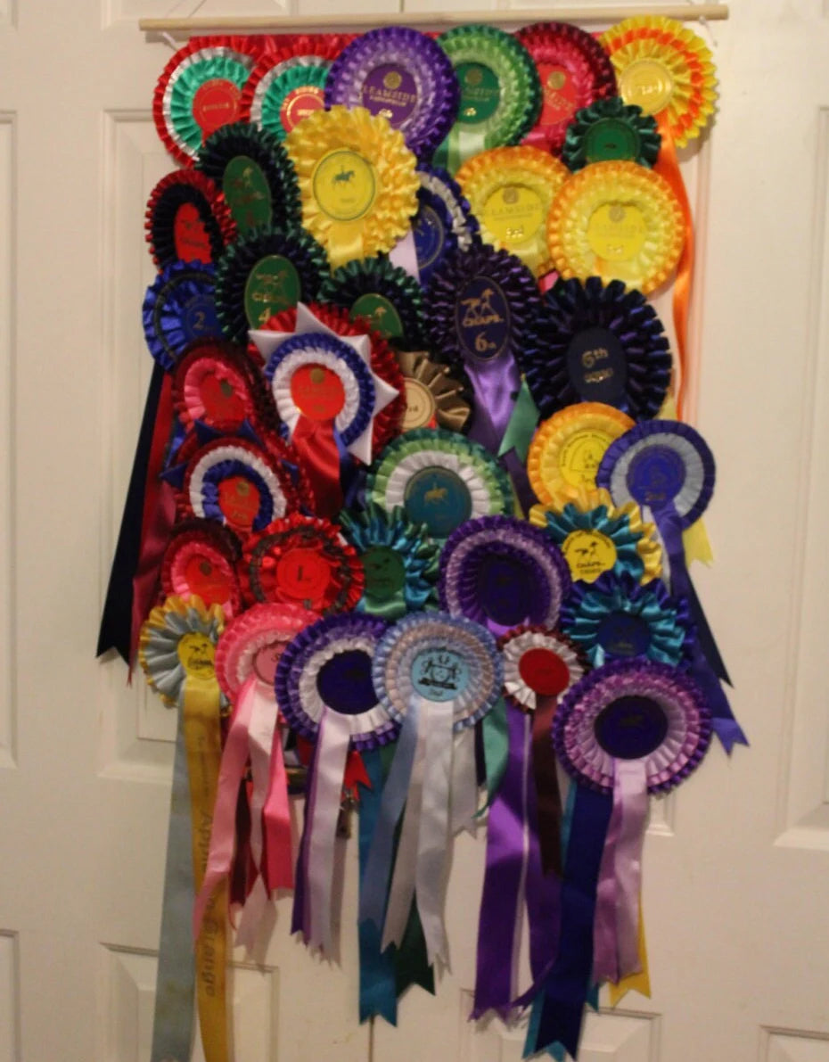 Personalised Handmade Rosette Hanger