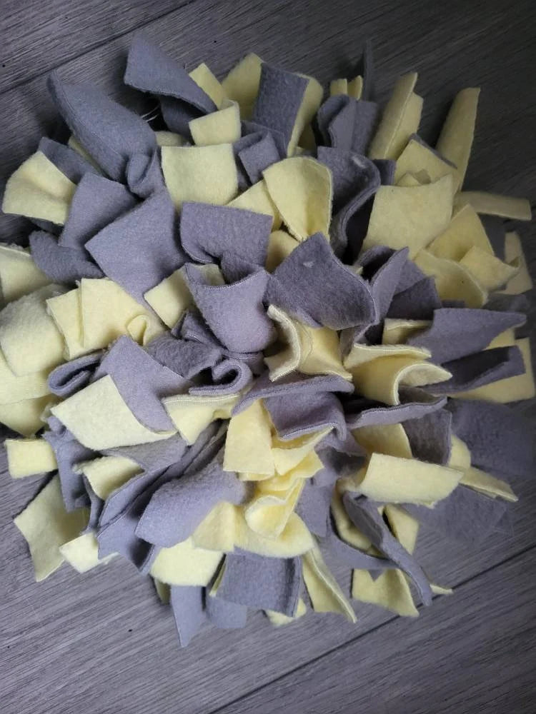 Lemon and Grey Snuffle Play Mat