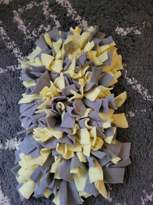 Lemon and Grey Snuffle Play Mat