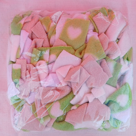 Green and White Playmat
