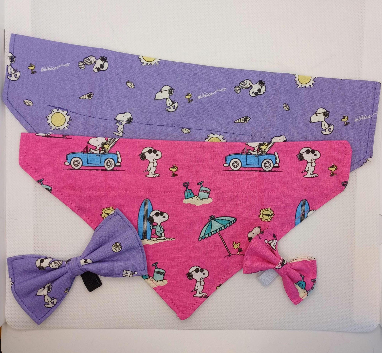 Snoopy Bandana and Bowtie