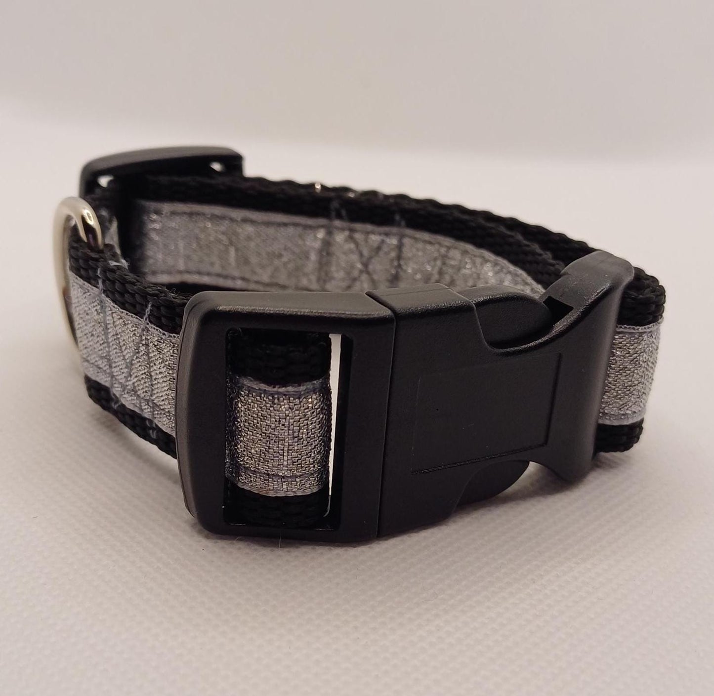 Sparkly Silver Collar