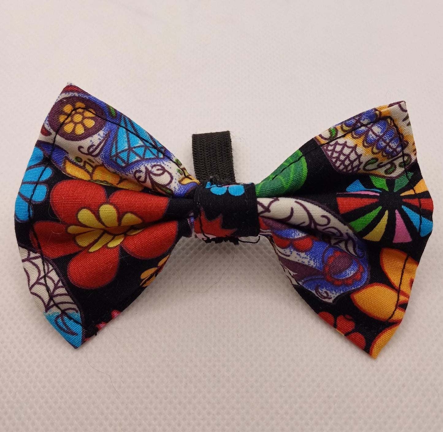 Day-of-the-Dead Bow Tie